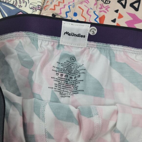 NEW MeUndies Lot of 4 Boxer Briefs/trunks Underwear Mens Size Medium - Picture 3 of 3